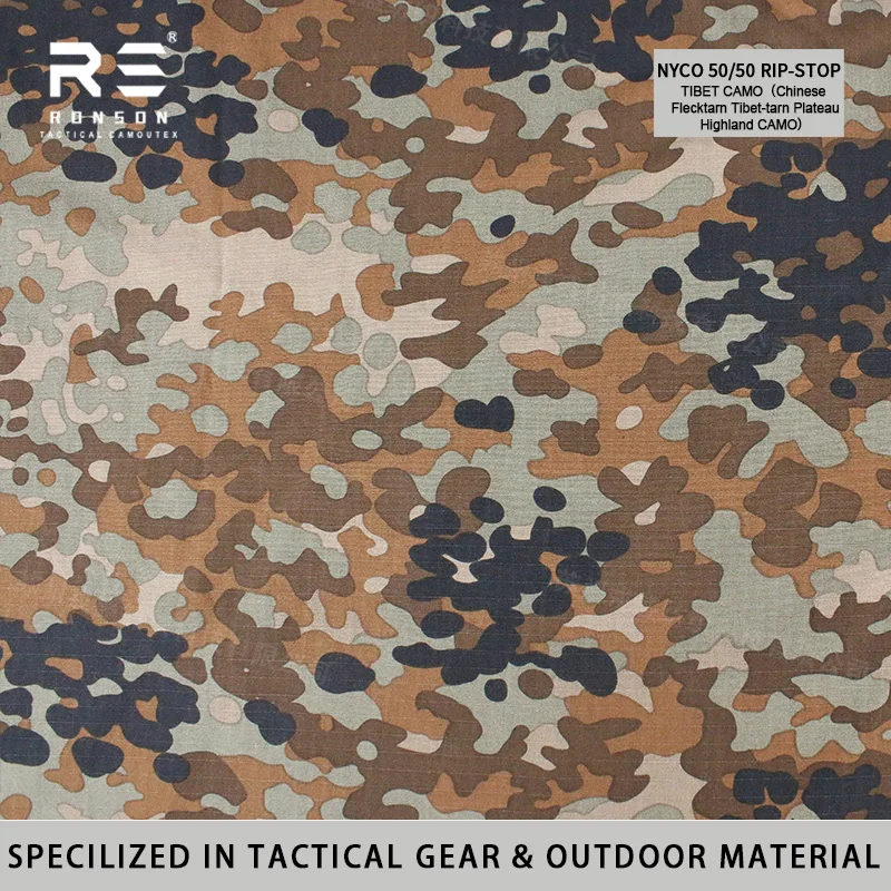 Chinese Flecktarn Tibet-Tarn Plateau Highland Camouflage