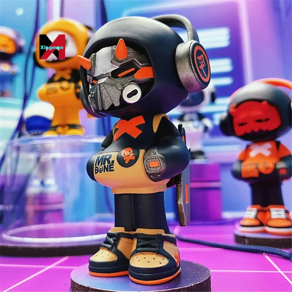 Mr.bone 1 Generation Mini PVC Blind Box Action Figures