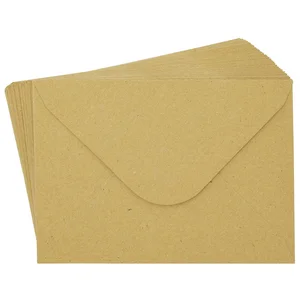 4x6in Kraft Paper Envelope for Gift for Birthday Parties Wedding Invitations Baby Showers and Greeting Cards