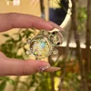 4.5cm Sequined Miniature Turtle - Yellow