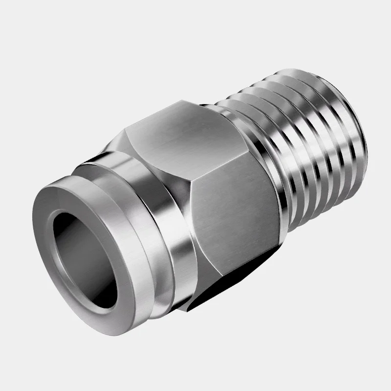 Push-to-Connect Fitting - Straight Reducing Adapter for PU Air Hose PG/PL Series 304 Stainless Steel Pneumatic