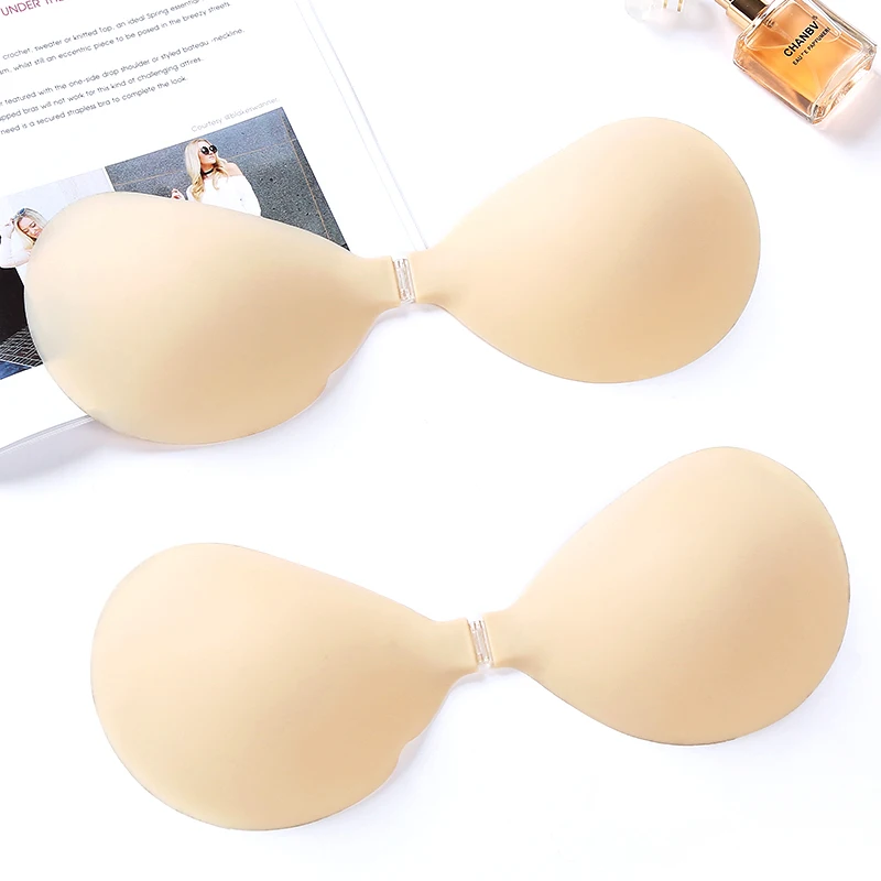 Backless matte silicone bra body shaper