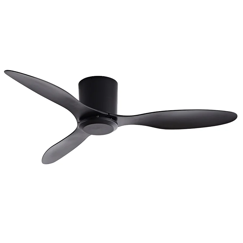 product modern 42 inch metal indoor ceiling fan with white light remote control smart 3 abs design 24w 220v dc us plug direct from china-1