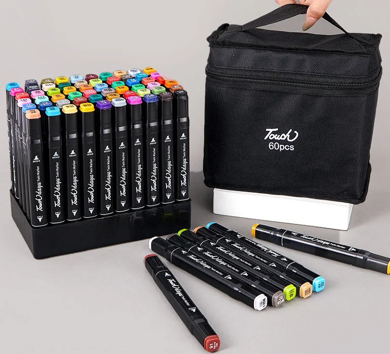 Набор маркеров для рисования 24 48 60 80 цветов
