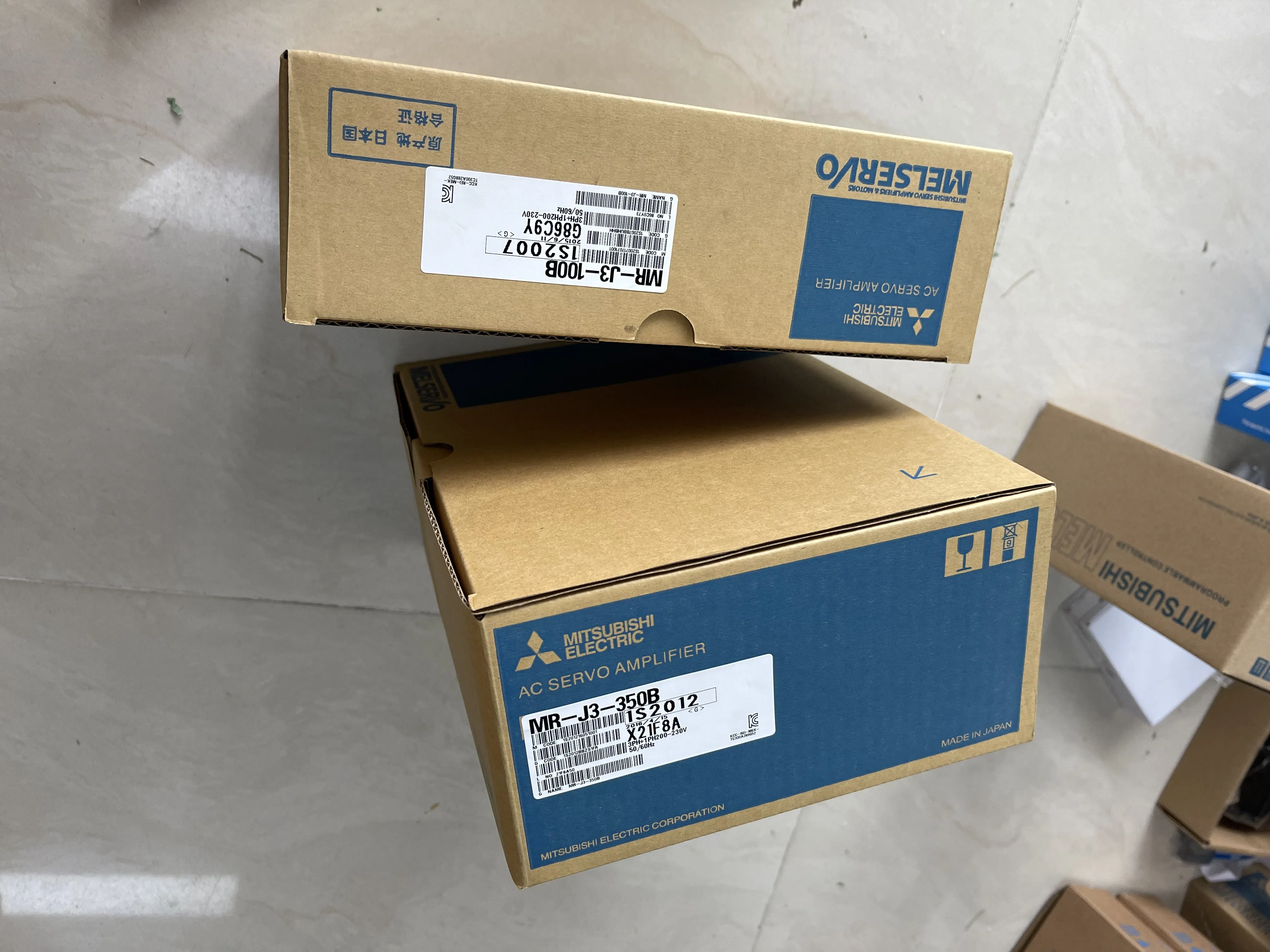 Mitsubishi AC Servo Amplifier MR-J3-100B MR-J3-350B Mitsubishi AC Servo Amplifier MR-J3-100B MR-J3-350B