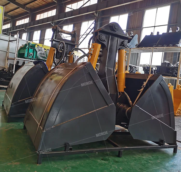 Monde Hydraulic Excavator Crane Clamshell Bucket For Sale Buy