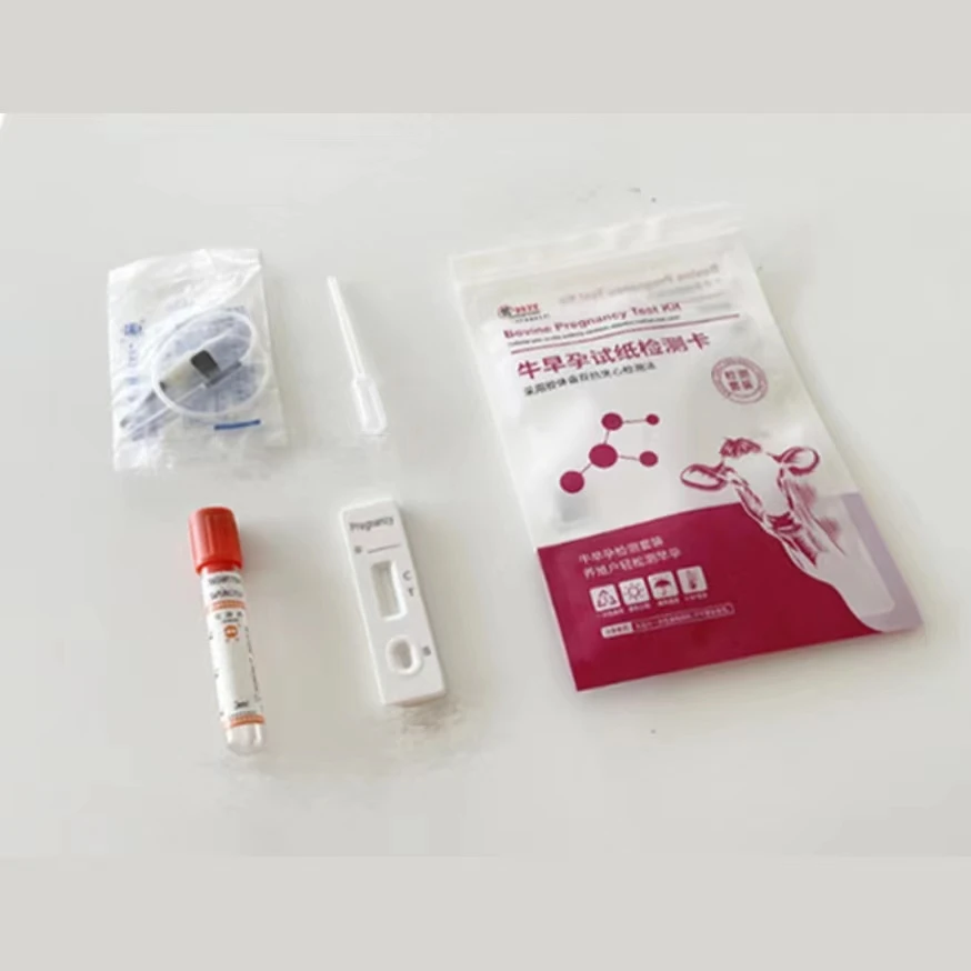 Greatfarm High Accuracy Cow Pregnancy Test Kit Strip Paper By Serum