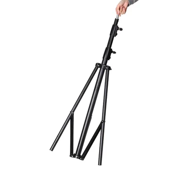 Nicefoto LS-280B Light Stand Photographic Equipment Metal 3kg Stable and Durable Stand Easy to Operate and Fold CN;GUA 260cm detail image