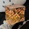 Rubik's Cube Tulip Lamp