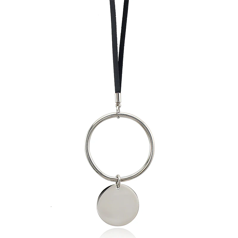 Buy Pendant Necklace Leather Necklace 
