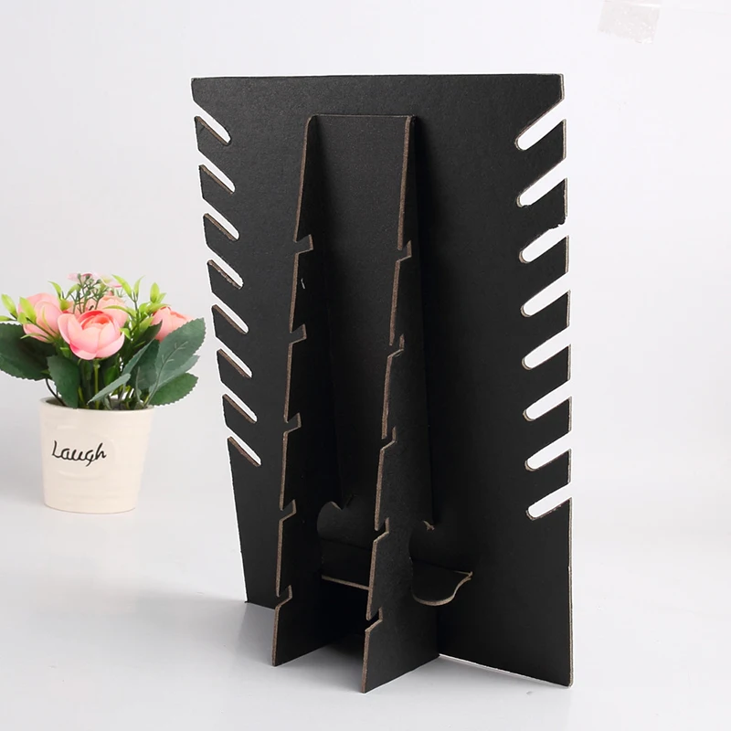 Simplicity Necklace Display Stand Velvet Linen Necklace Show Shopping Store Jewelry Display Stand