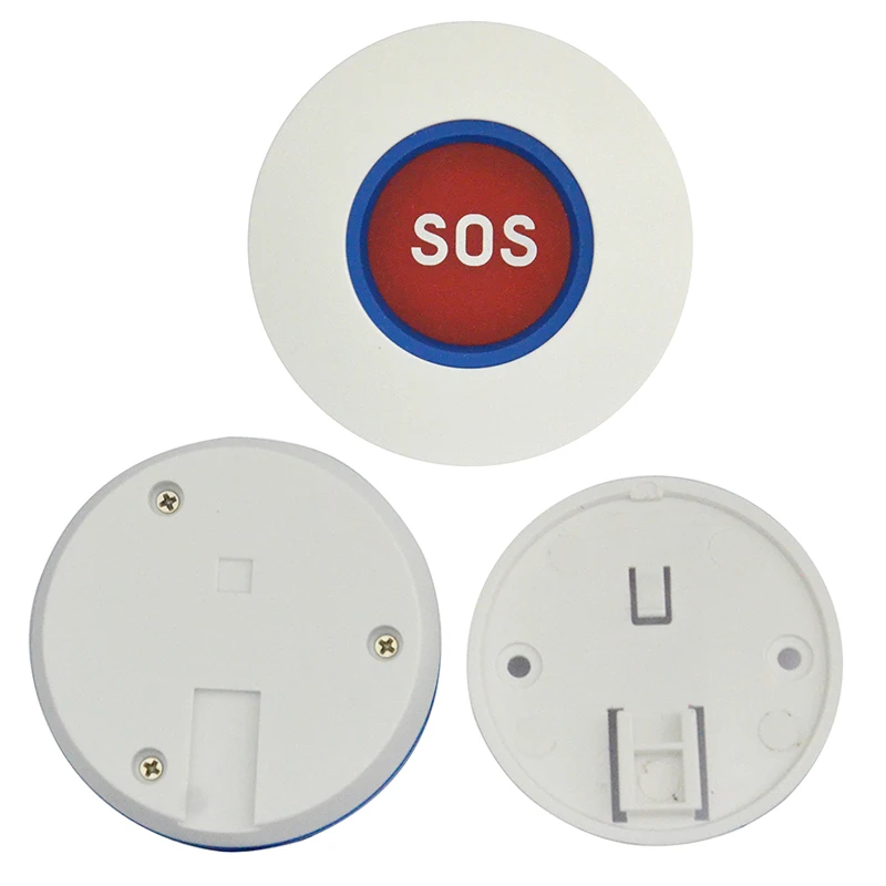 SOS Security  Emergency Alarm Shell Wall Doorbell Button Kid Elderly Call for Help  Alarm System Security Fire Alarm