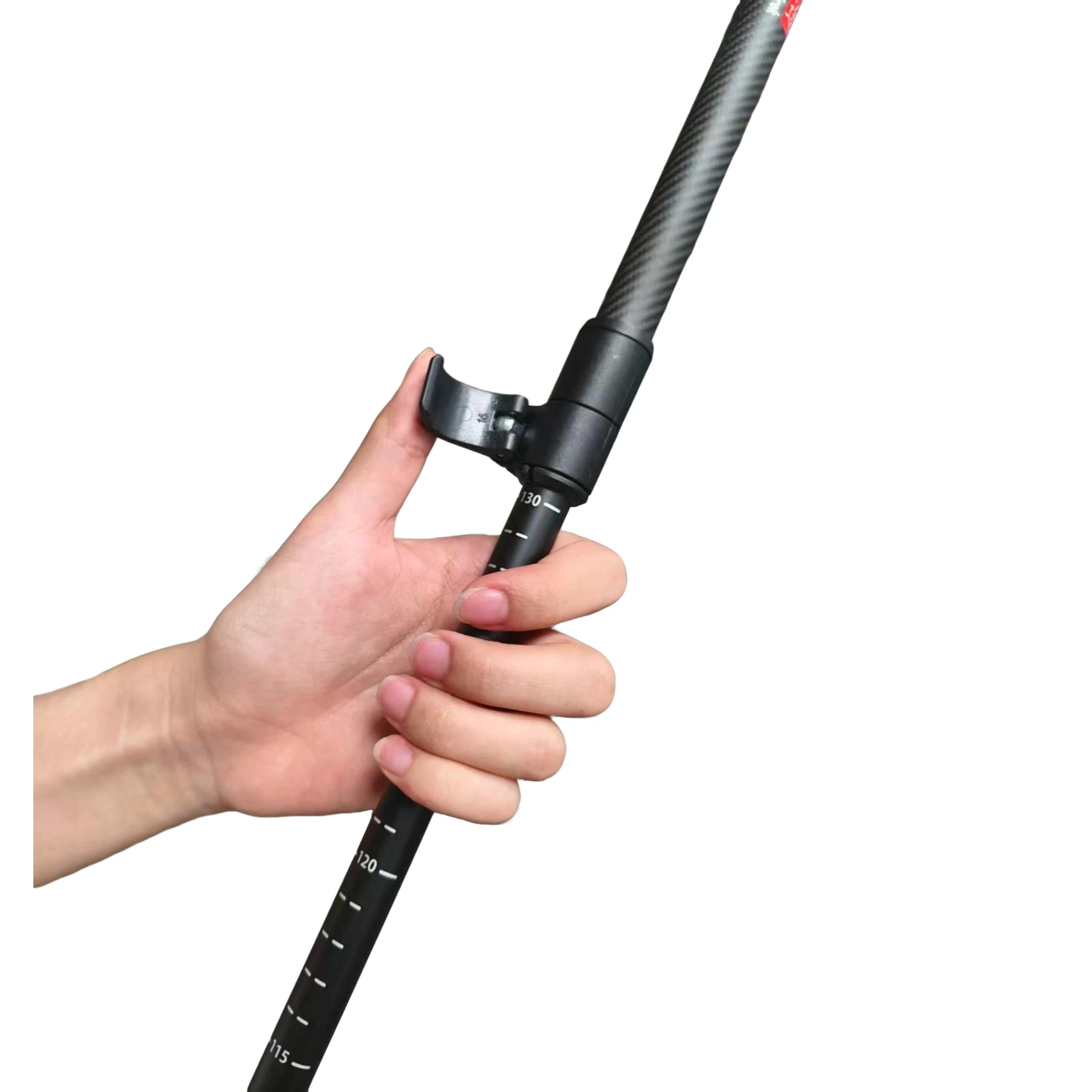 Telescopic Carbon Fiber Trekking Poles Lightweight Walking Sticks_voghion.com