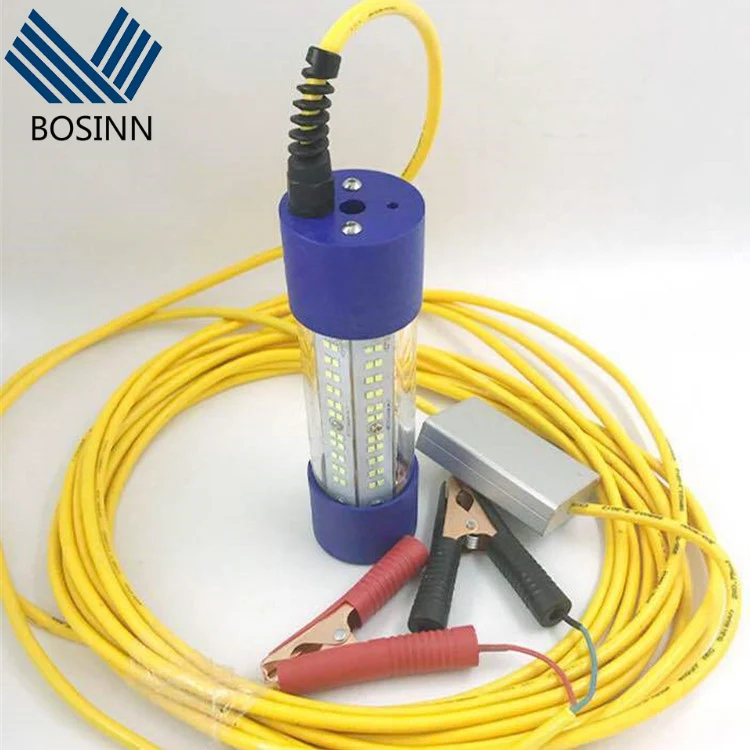 Lampe De Pêche Sous-marine LED Verte 12V - 126 LED - 5m De Profondeur - Pour Attirer Le Poisson - Neuf