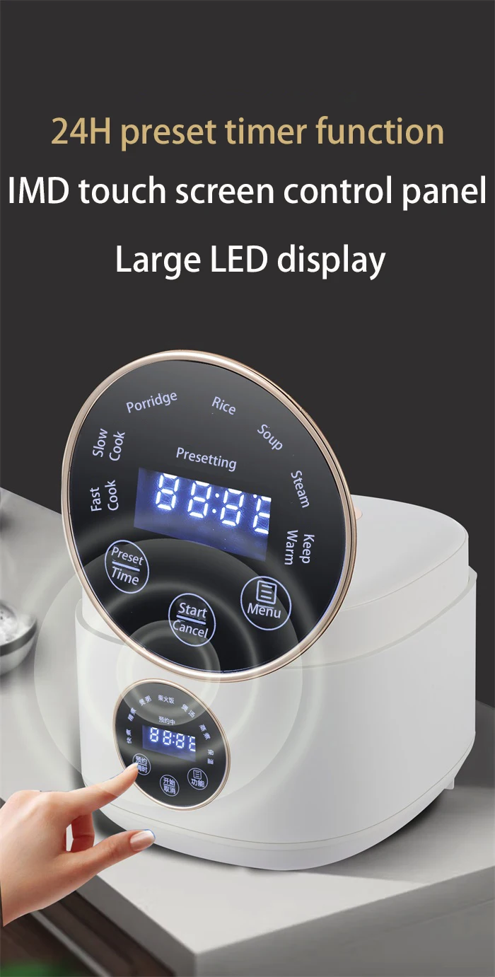 Intelligent Mini Smart Rice Cooker Best Quality Steam Rice Cooker 3l