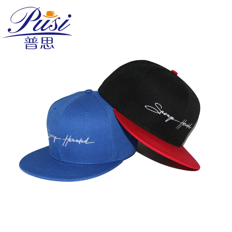 Plain Custom Snapback Cap Hats Rope 