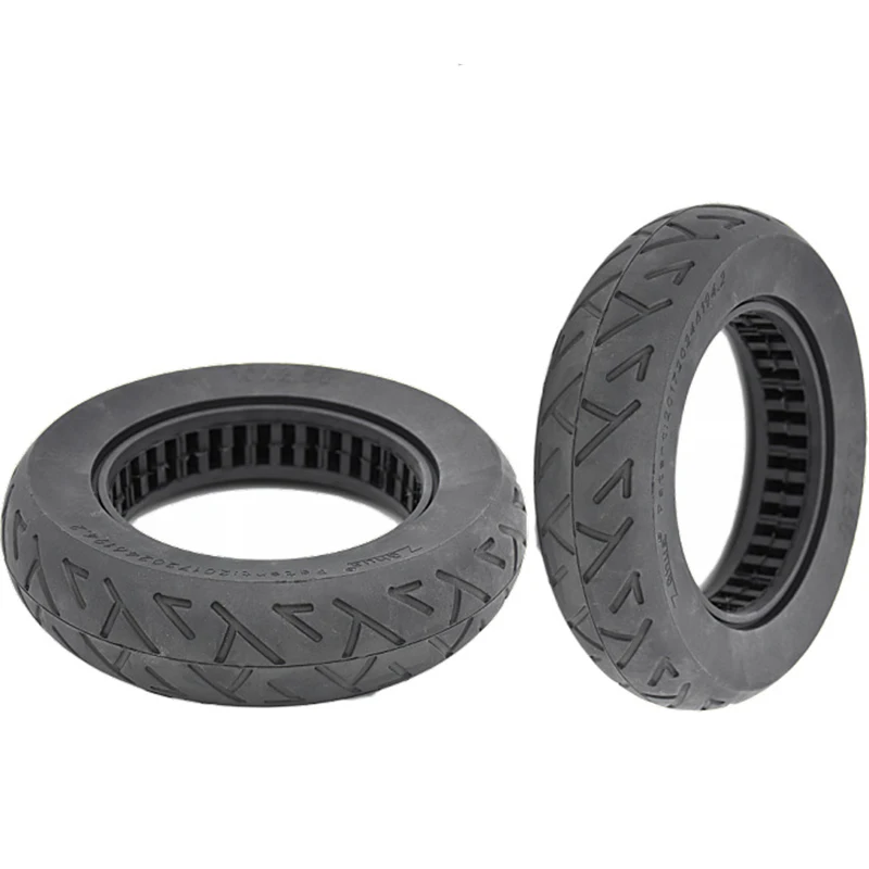 Superbsail 10 Inch Electric Scooter Tire 10x2.5 Anti-slip Solid Tire Damping Non-Pneumatic Escooter Rubber Wheels Tyre Parts supplier