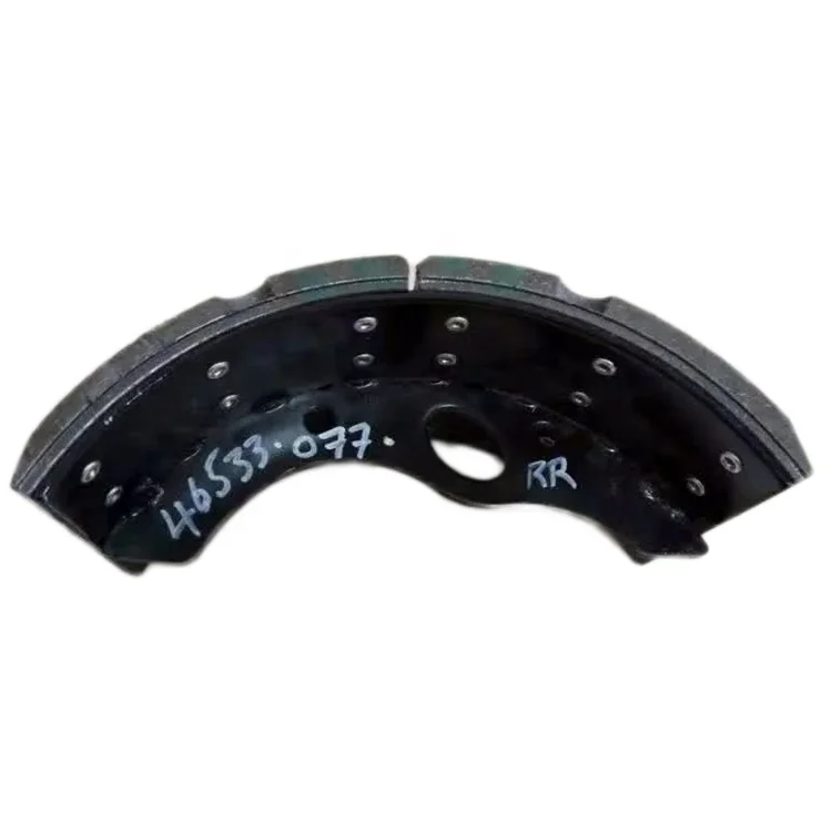 92957252 rear Drum Rivet Brake shoe MK384867 with brake lining for  