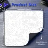 Tapis de souris Attack Shark cm02 contour blanc