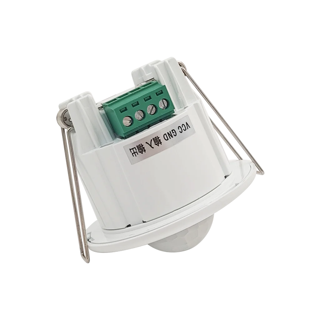 Sensore Movimento PIR 110-240V - Regolabile Per Esterni/Interni, Impermeabile IP44, Bianco - Foto 10