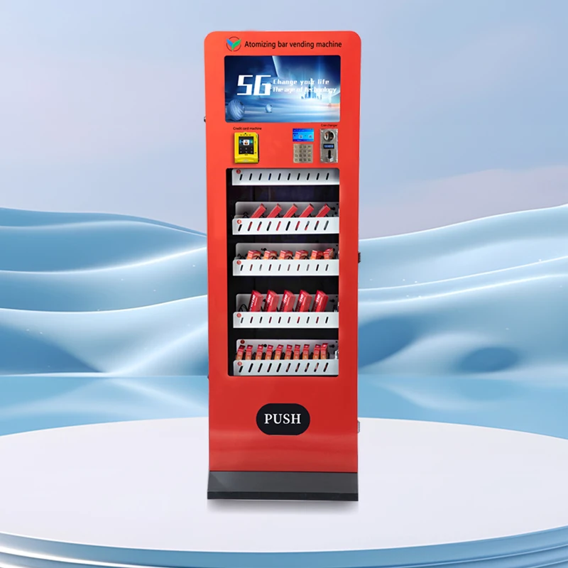 VFresh Snack Beverage Dispenser Ensuring Fast Convenient Access International Snacks Drinks Vending Machine