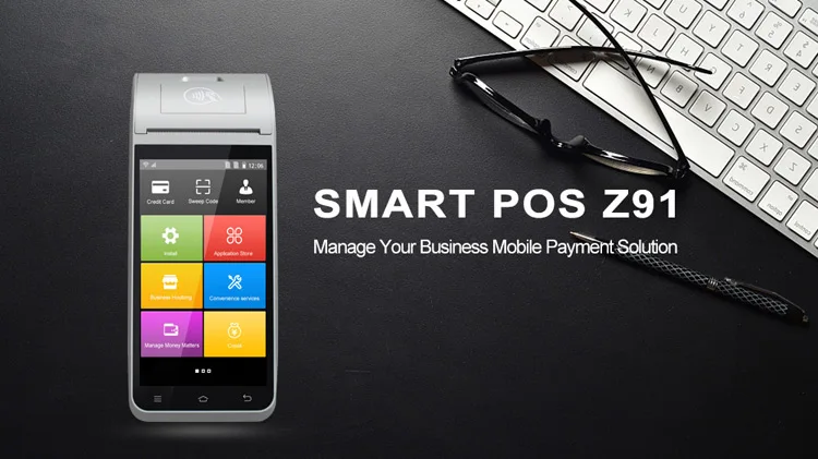 Android 11 Smart POS Machine Z91 Customizable GPRS Lottery POS Terminal Ticket Machine for Football Betting Software
