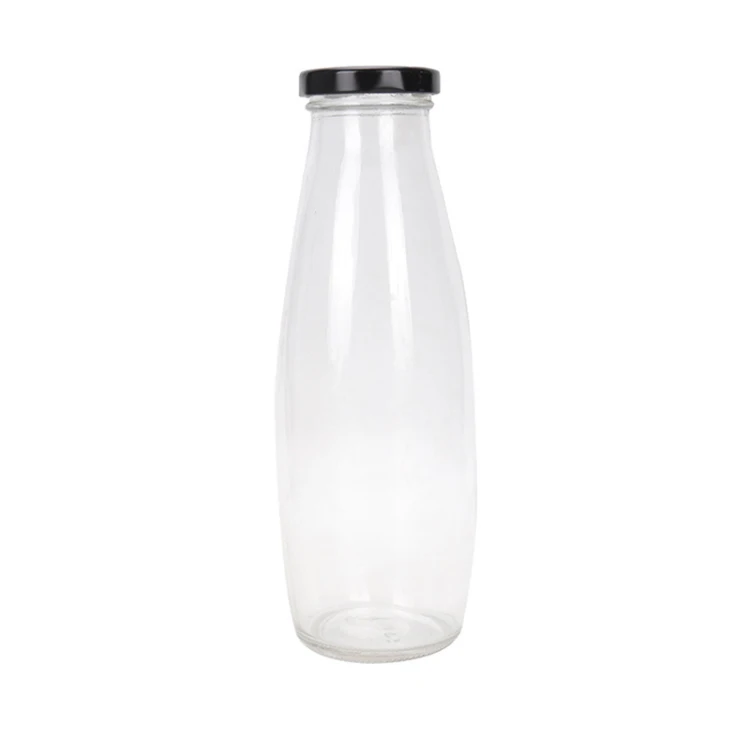 16 oz. Glass Milk Bottle