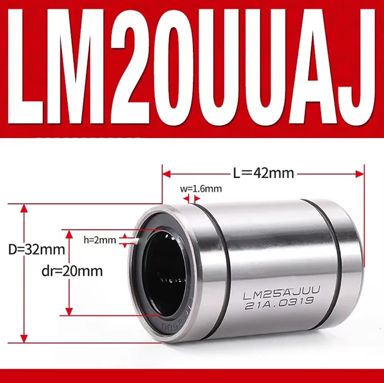 2 PZ SFC20 Guida Lineare Da 1200 Mm 4 PZ Blocco Cuscinetto SC20 4 PZ Supporto Guida | IT