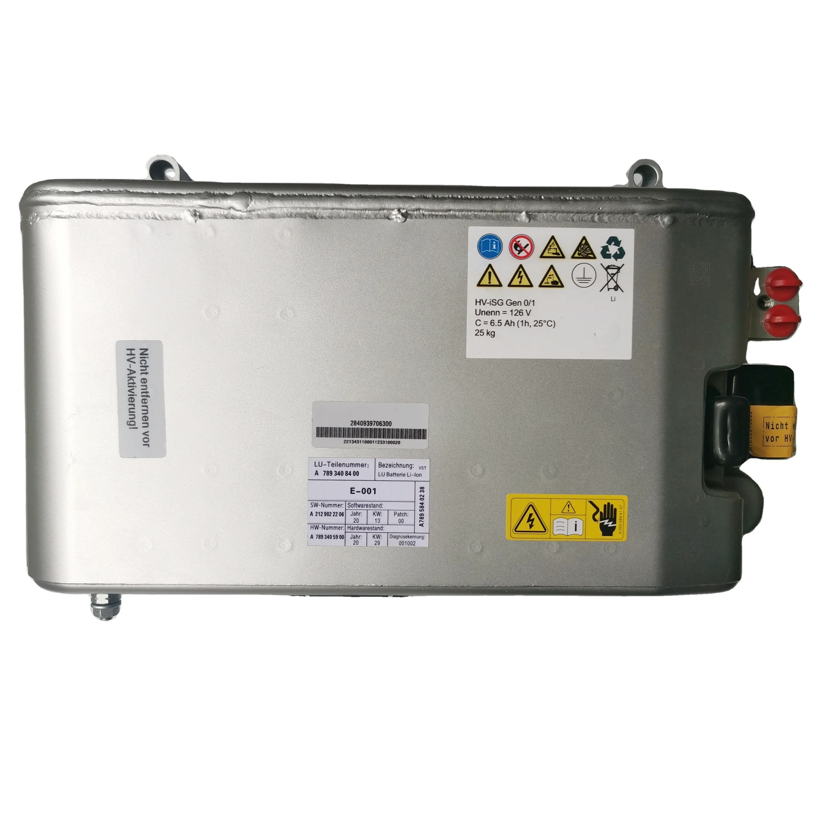 For Electric Energy Storage System 126v6 of Mercedes Benz E300 Hybrid W212 Model 5ah High Voltage Battery Module A7893408400
