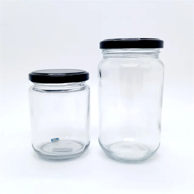 4 Oz 6 Oz 8 Oz 12 Oz. Paragon Glass Jar For Sauce,Pickle,Chili Oil ...