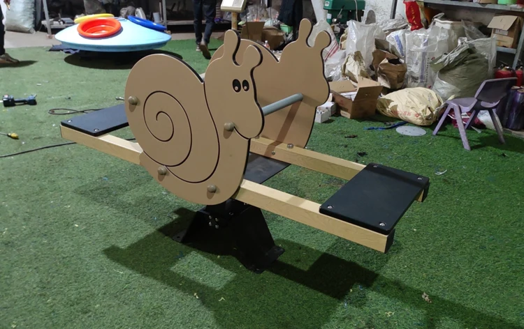 Hot Sale Kindergarten High Quality Children Rocking Horse Toys Cute Animal Seesaw Seat for Amusement Parks
