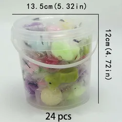 24 шт., милые мягкие игрушки-антистресс из термопластичной резины