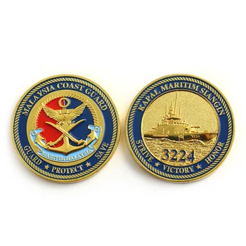 China Manufacturer Free Sample Collecting Coins Custom Gold Metal 3d Engraved Us Military Souvenir Coin/challenge Coins