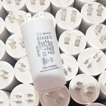 CBB60 Washing Machine Start Capacitor core 10uF/16uF/20uF/25uF/35uF/45uF/50uF/60uF 450V Capacitor