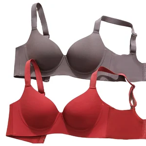 Comfortable Everyday Seamless Knitted Large Bust Anti-Sagging Side Breast Collection New Anti-Sagging Breathable Bra for Women