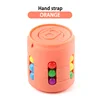 Boîte de couleur grande 6,8 * 5,6 cm-orange