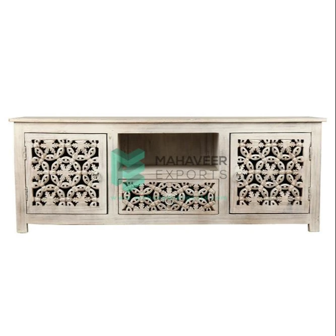 Modern White Distressed Finish Carved Living Room Plasma Tv Stand Tv Cabinet Tvc Buy Modern Plasma Tv Stands Popular Tv Cabinets Living Room Furniture Designs Carved Tv Cabinets Tv Cabinet Design