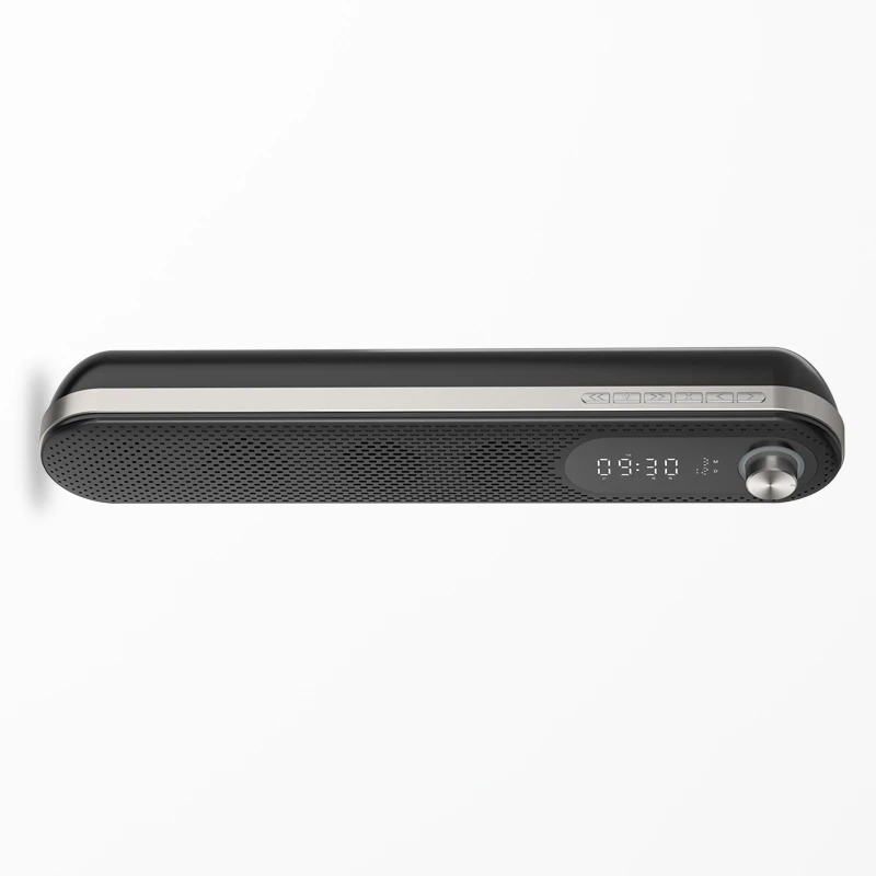 YAYUSI K7 High Version Alarm Clock Bullet Soundbar Wireless Speaker With LCD Screen 3000mAh
