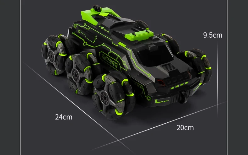 2 4ghz 16 Six-wheel Remote Car Control RC with spray Mode Speed Vehicle for Children Adult Toys