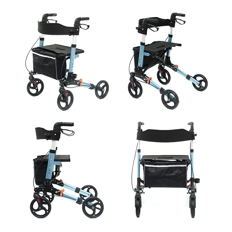 Hct9102b Health Home Care Medical Easyfolding Rollator Walker For