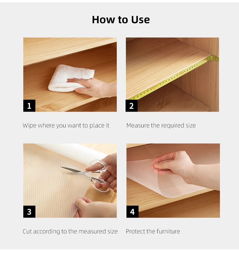 Shimoyama Transparent Closet Drawer Waterproof And Antislip