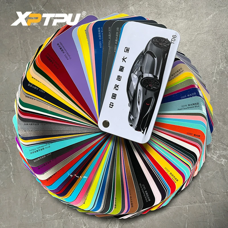 Hot Selling Pet Pvc Vinyl Wrap Film Roll Super Bright Metallic Red