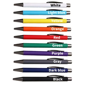 Wholesale Gift Ballpoint Pen with Custom Logo Manufacturer's Luxury Metal Pen Business Personalized Promotional Novelty Pens