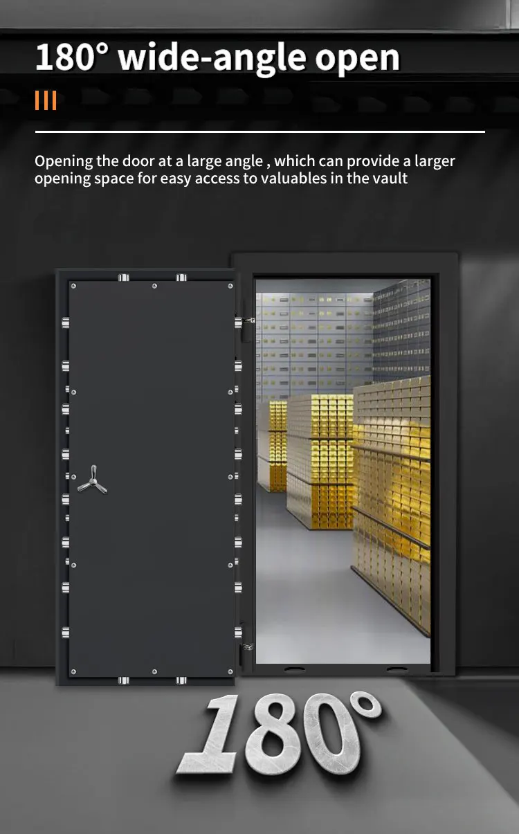 CEQSAFE High Quality Metal Vault Safe Strong Bunker Door Underground Strong Room details