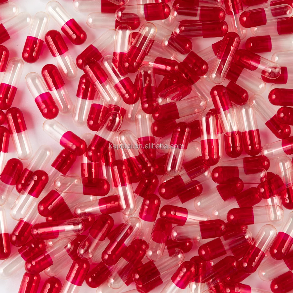 Halal Separated Empty Gelatin Capsule Vegetable Hard Capsule Size 000 00 0 0E 1 2 3 4 5 Vegan HPMC Capsule
