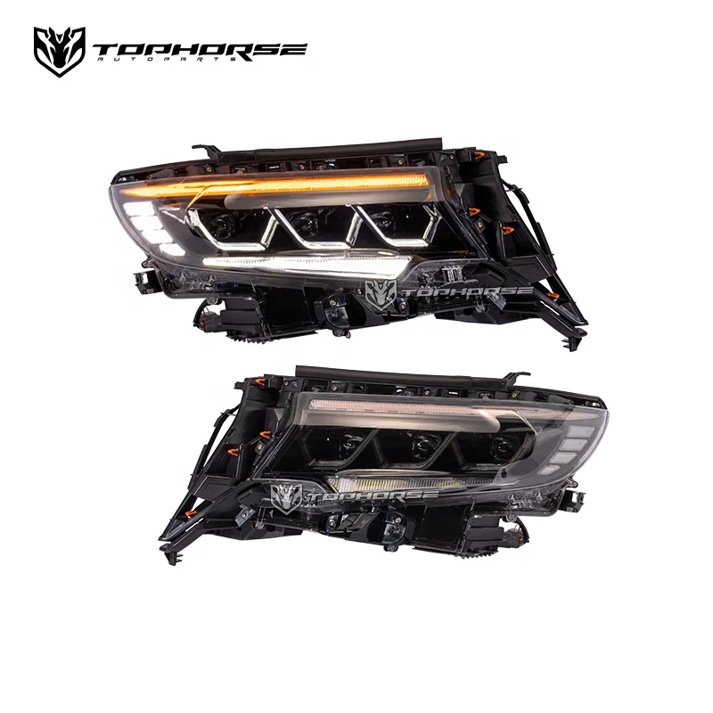トヨタ ランドクルーザー プラド 150用 3レンズLEDヘッドライトセット