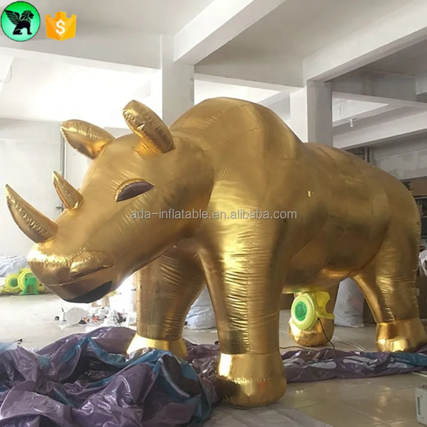 Giant Promotional Goat Inflatable, 22.96ft Customizable Holiday Event ...
