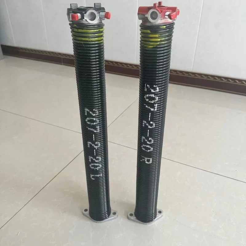 Down Light Torsion Spring 180 Degrees Powder Coated Garage Door Springs for Garage Door