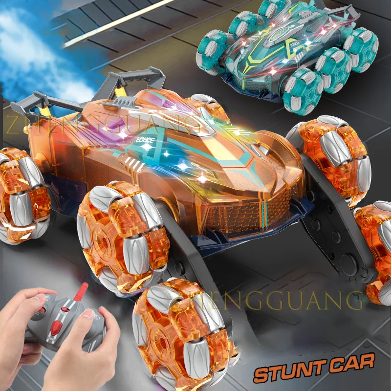 Zhengguang 2024 Kid RC Toys - Stunt Car with Lights & Music
