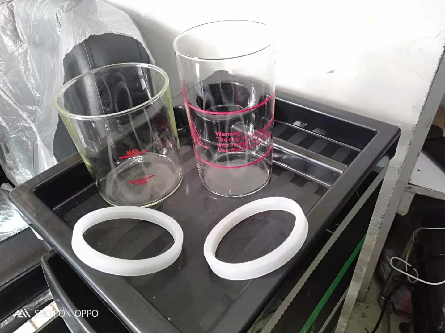 Стеклянная чашка только для запчастей для пароварки лица